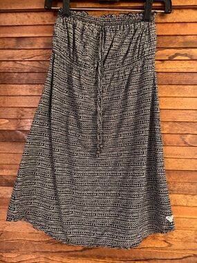 Roxy Black and White Mini Dress